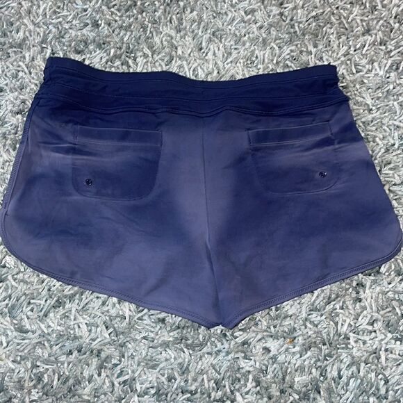 Athleta Kata Swim Shorts Blue Tie Dye SP - Picture 4 of 4
